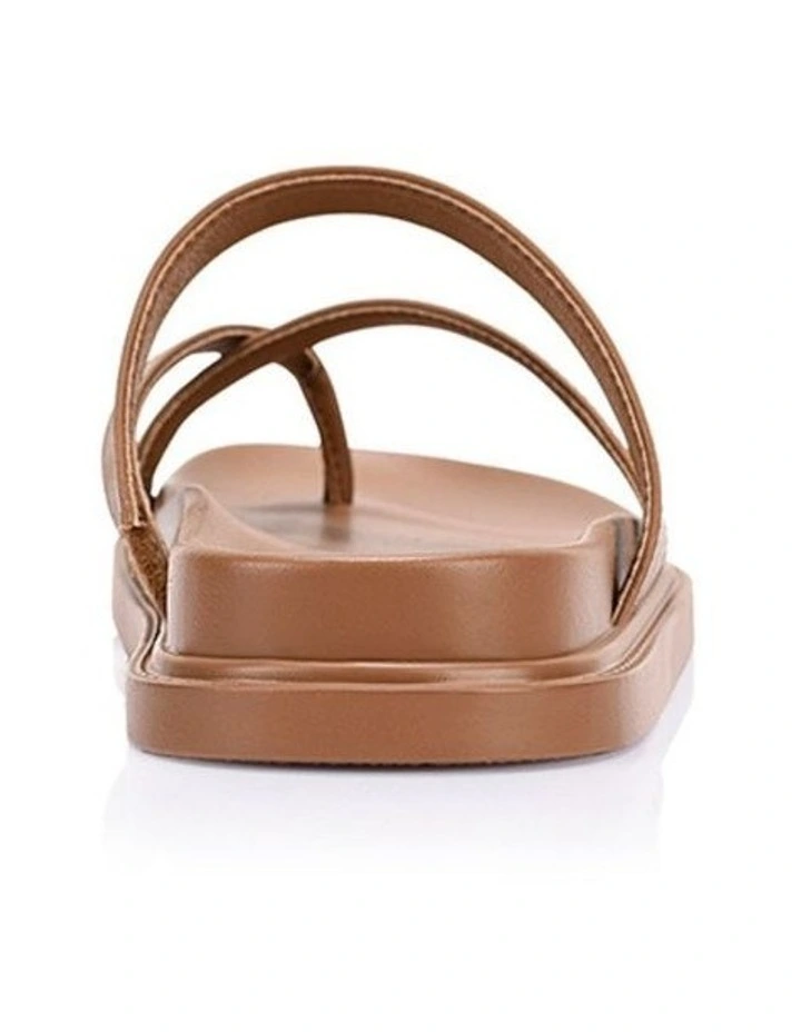 Binky Footbed Slides in Tan image 4