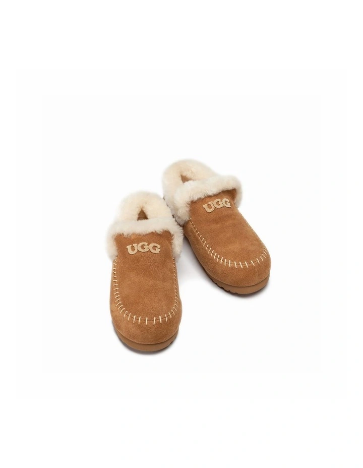Joan Shearling Emb Logo Loafer image 3