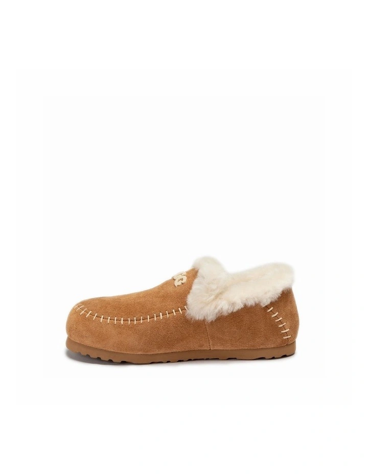 Joan Shearling Emb Logo Loafer image 6