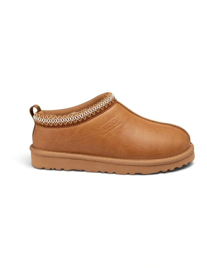 UGG Sydney Oiled Leather Water-Resistant Slipper in Chestnut image 3
