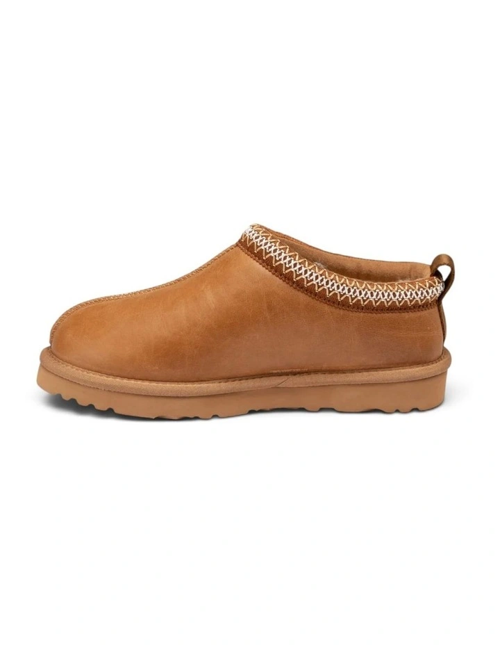 UGG Sydney Oiled Leather Water-Resistant Slipper in Chestnut image 5
