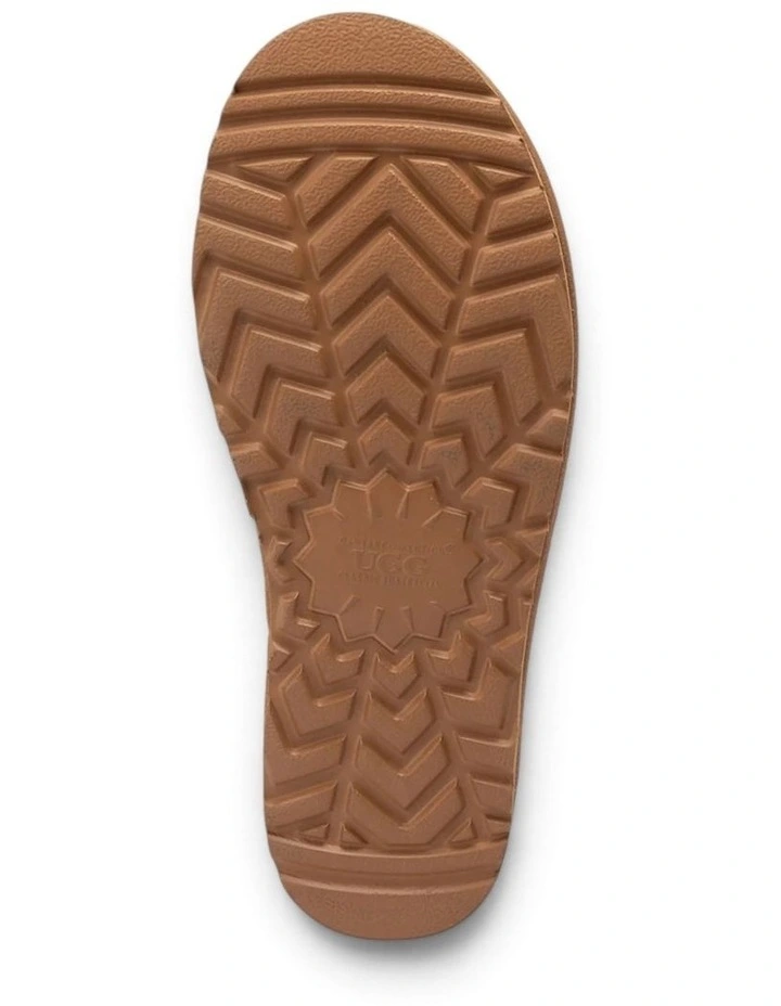 UGG Sydney Oiled Leather Water-Resistant Slipper in Chestnut image 6
