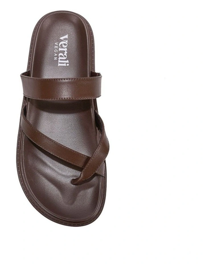 Binky Footbed Slides - Chocolate Brown image 3