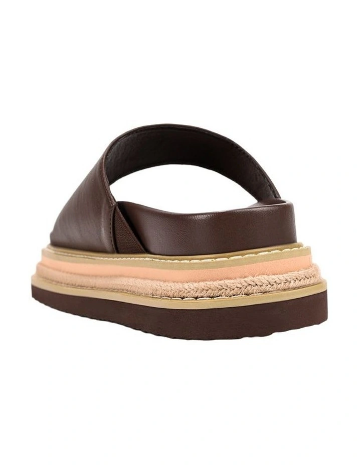 Thor Flatform Thongs - Chocolate Brown image 4