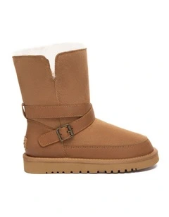 Australian Shepherd UGG Halvik Buckle Short Boots