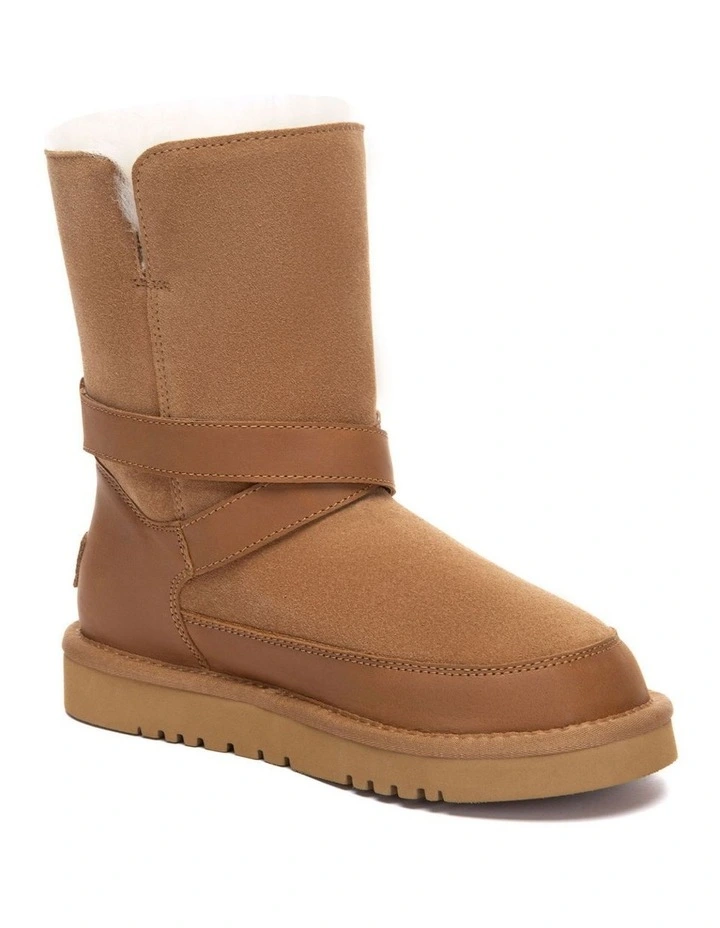Australian Shepherd UGG Halvik Buckle Short Boots image 2
