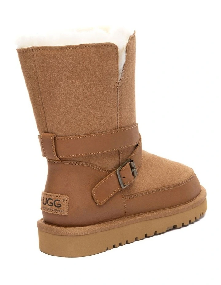 Australian Shepherd UGG Halvik Buckle Short Boots image 3