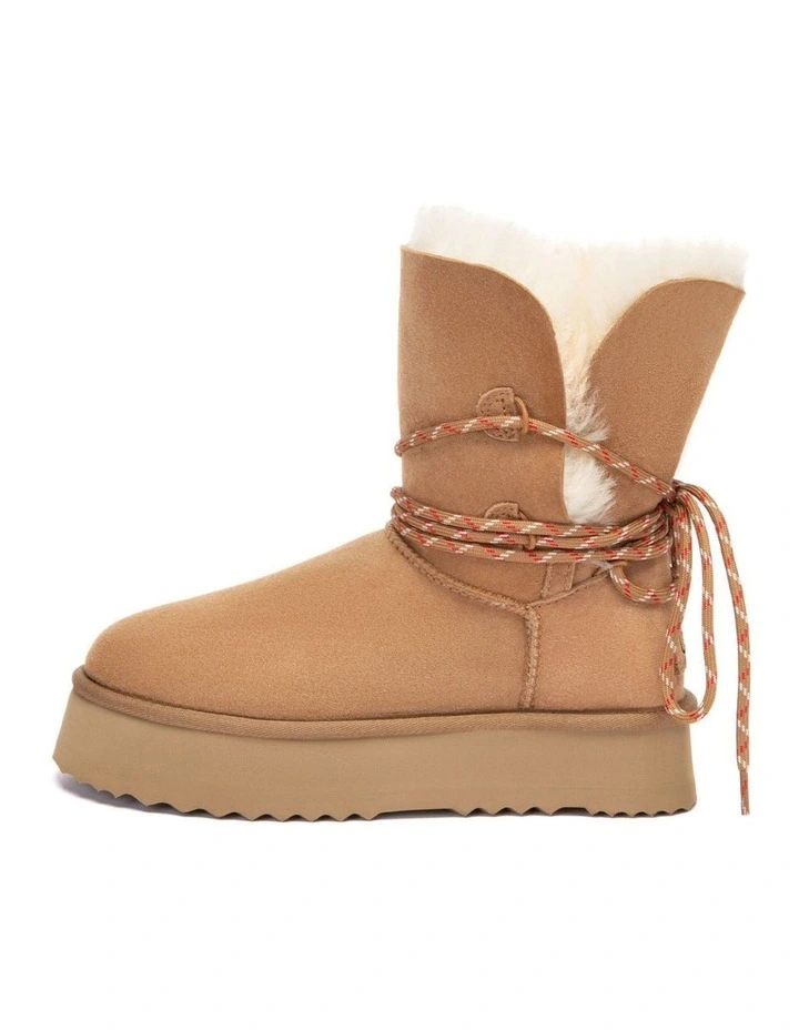 Australian Shepherd UGG Women Carmont Platform Boots image 4