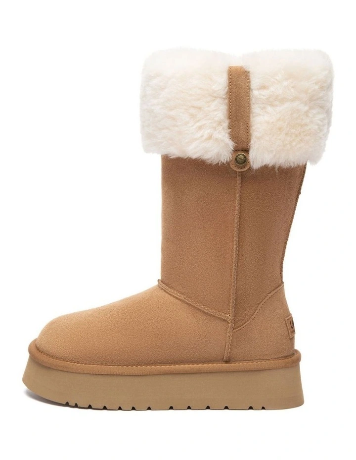 Australian Shepherd UGG Eleny Tall Platform Boots image 4