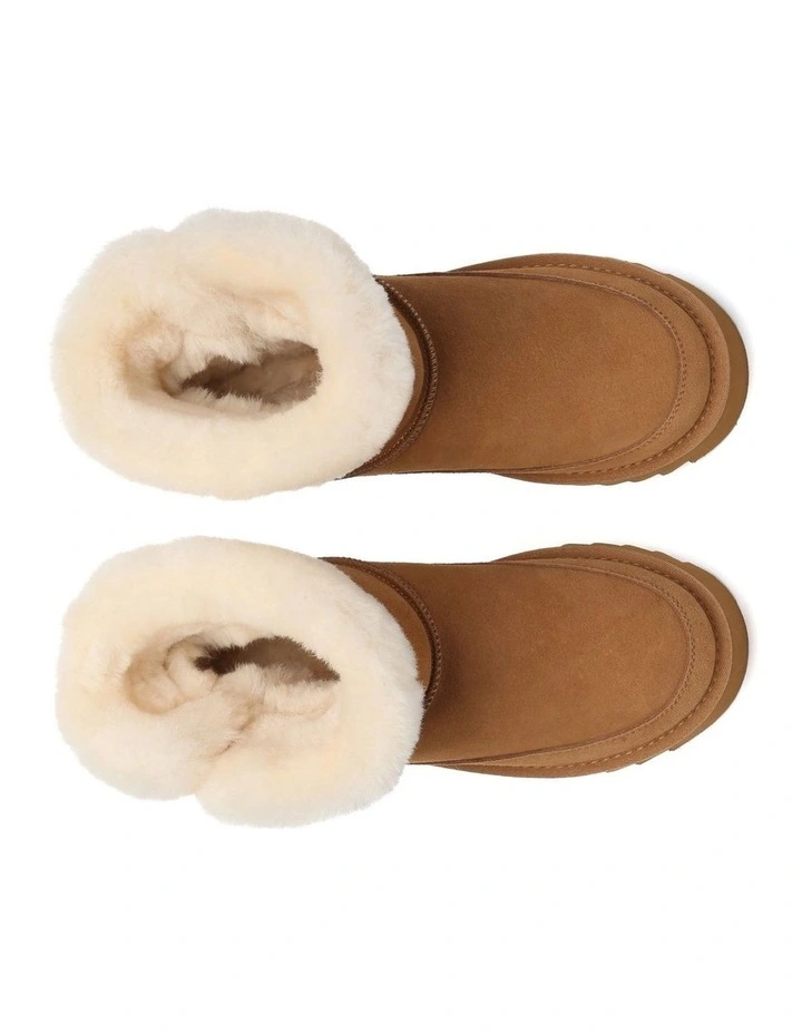 Australian Shepherd UGG Bynnie Shearling Platform Boots image 5