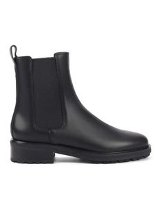 Cassie Ankle Boots- Black Leather