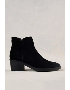 Louise Suede Boot - Black