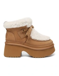 Australian Shepherd UGG Women Bumpy Chunky Platform Boots