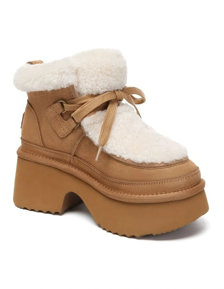 Australian Shepherd UGG Women Bumpy Chunky Platform Boots image 2