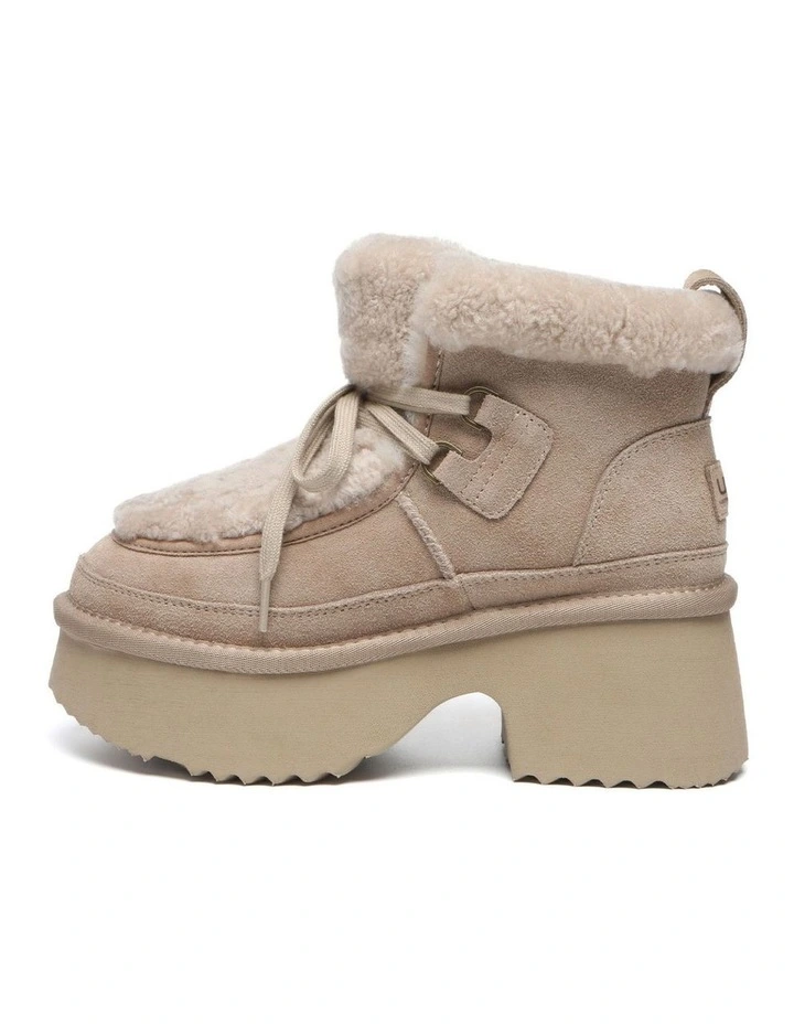 Australian Shepherd UGG Women Bumpy Chunky Platform Boots image 4