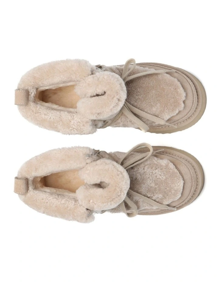 Australian Shepherd UGG Women Bumpy Chunky Platform Boots image 5