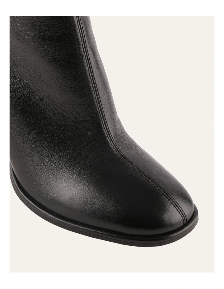 Odette Knee Boots Black Leather image 4