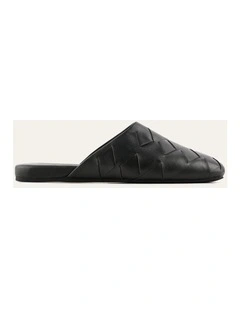 Remy Casual Flats Black Leather