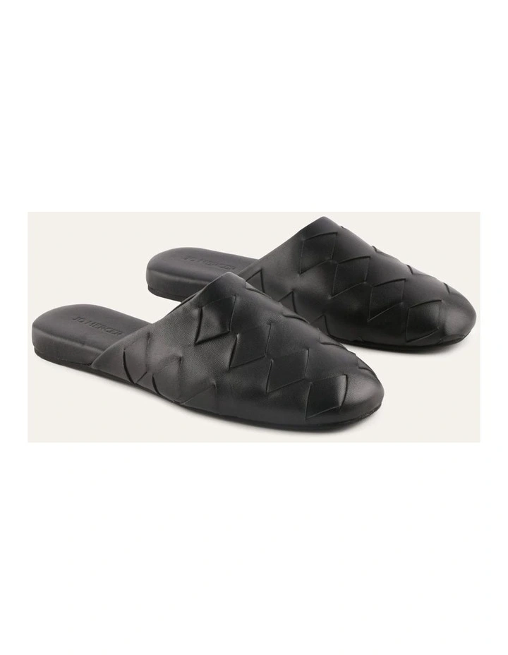 Remy Casual Flats Black Leather image 2