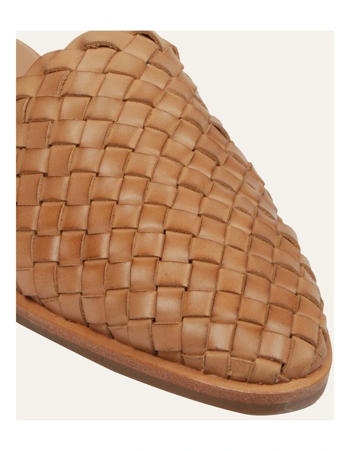 Weaver Casual Flats Tan Leather image 2