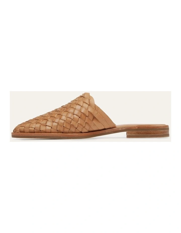 Weaver Casual Flats Tan Leather image 3