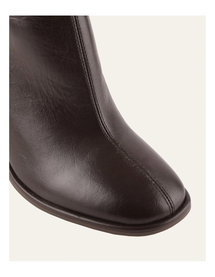 Odette Knee Boots Bitter Choc Leather image 4