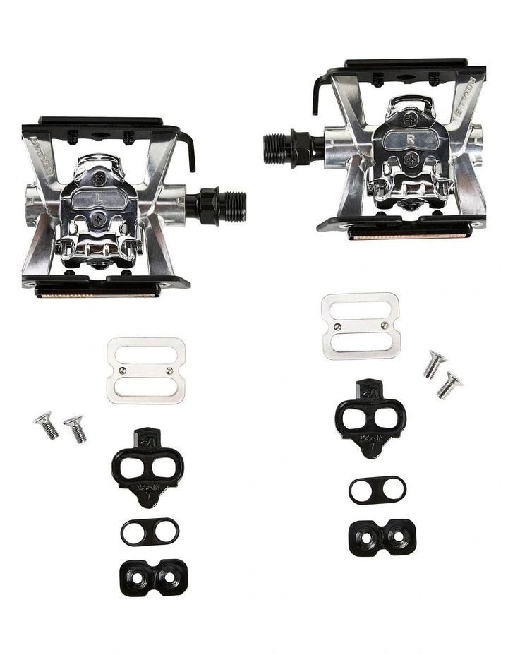 Decathlon | SPD-Compatible Clipless Flat Mountain Bike Pedals image 1