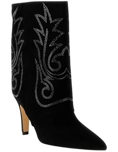 Cynna Ankle Boots in Black