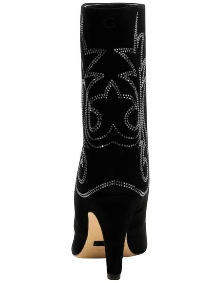 Cynna Ankle Boots in Black image 3