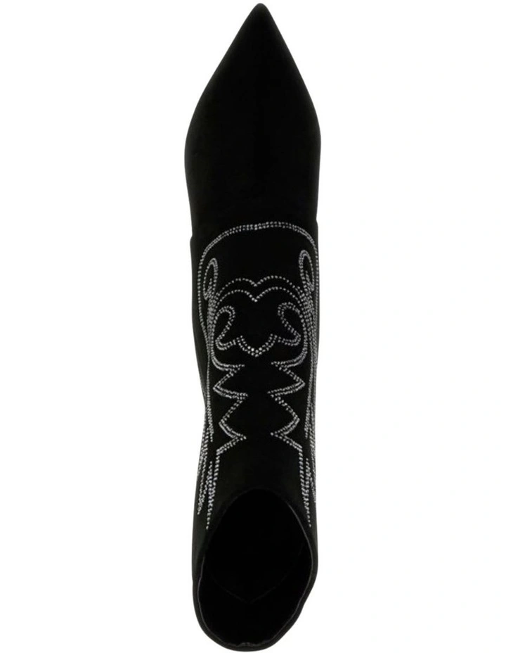 Cynna Ankle Boots in Black image 4