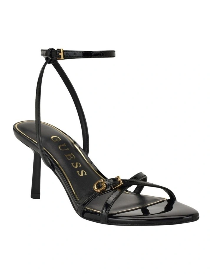Connee Heeled Sandals in Black image 1