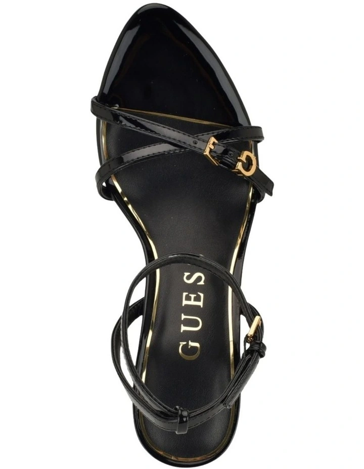 Connee Heeled Sandals in Black image 5