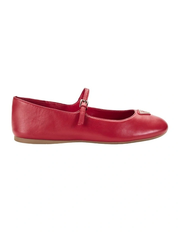 Kalida Ballet Flats in Red image 2