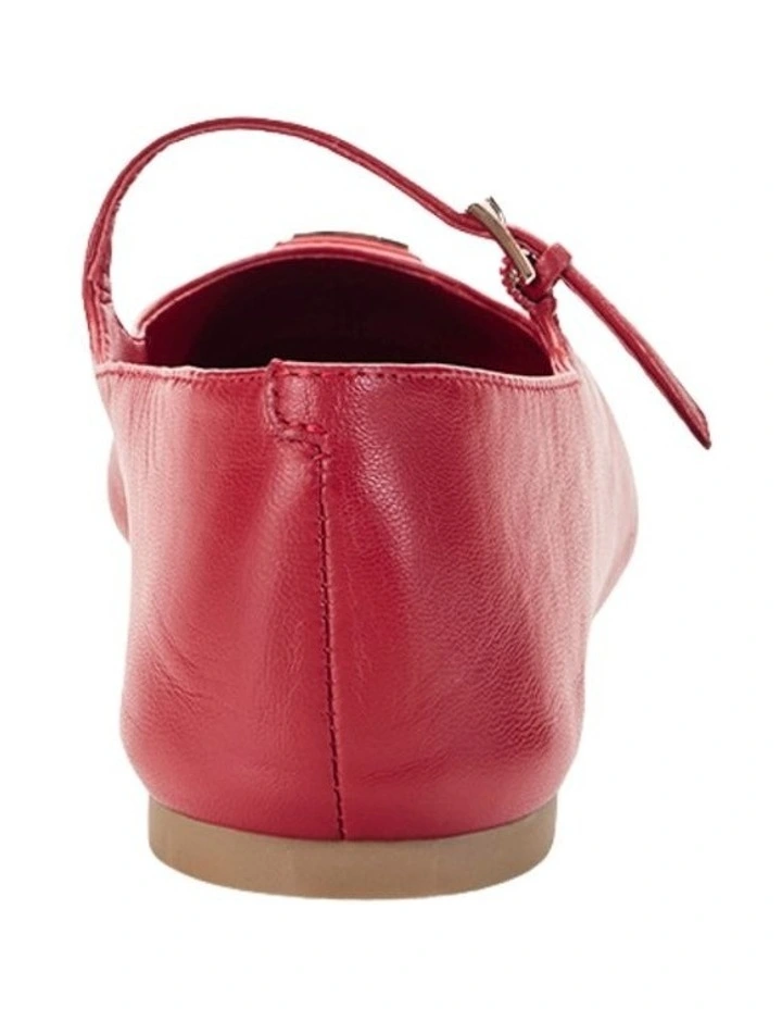 Kalida Ballet Flats in Red image 3
