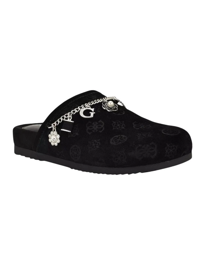 Gavyn Casual Slides in Black image 1