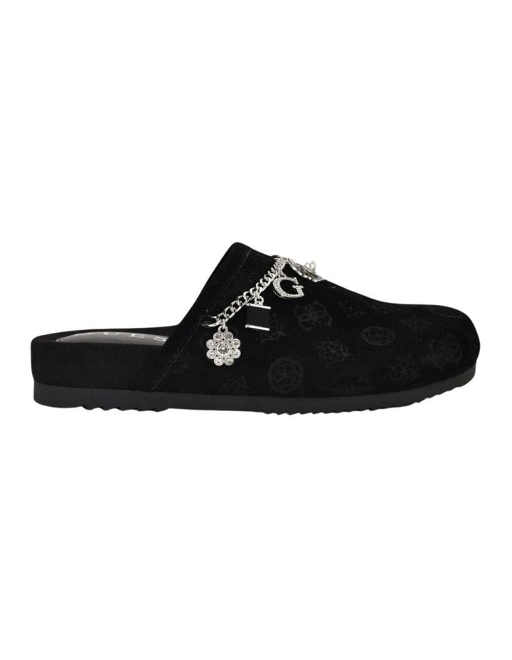 Gavyn Casual Slides in Black image 2