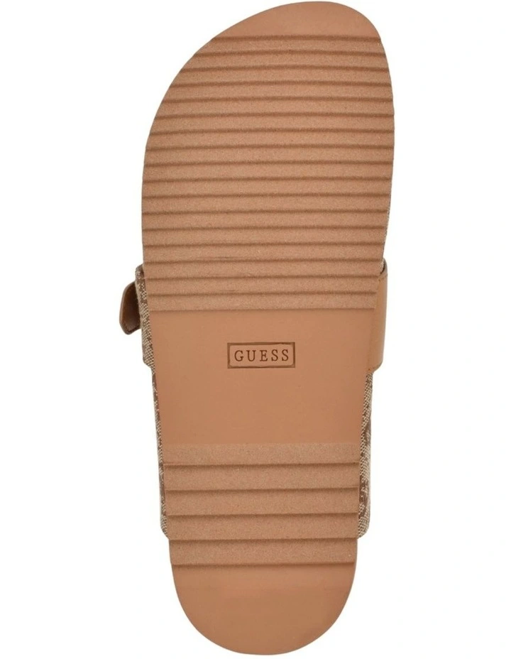 Galavanta Mules in Medium Brown Logo image 6