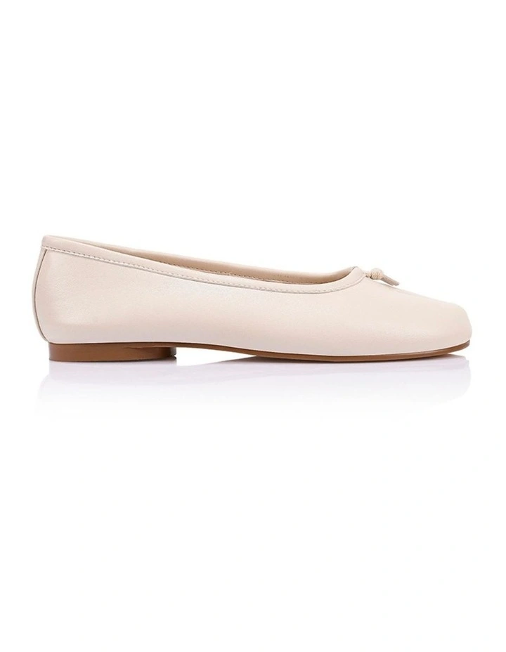 Charlie Ballet Flats - Bone White image 1