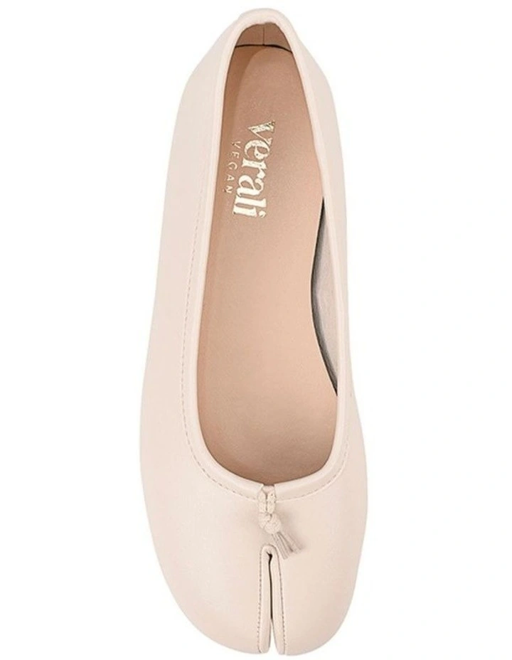 Charlie Ballet Flats - Bone White image 3