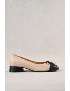 Joelle Two Tone Ballet - Nude & Black