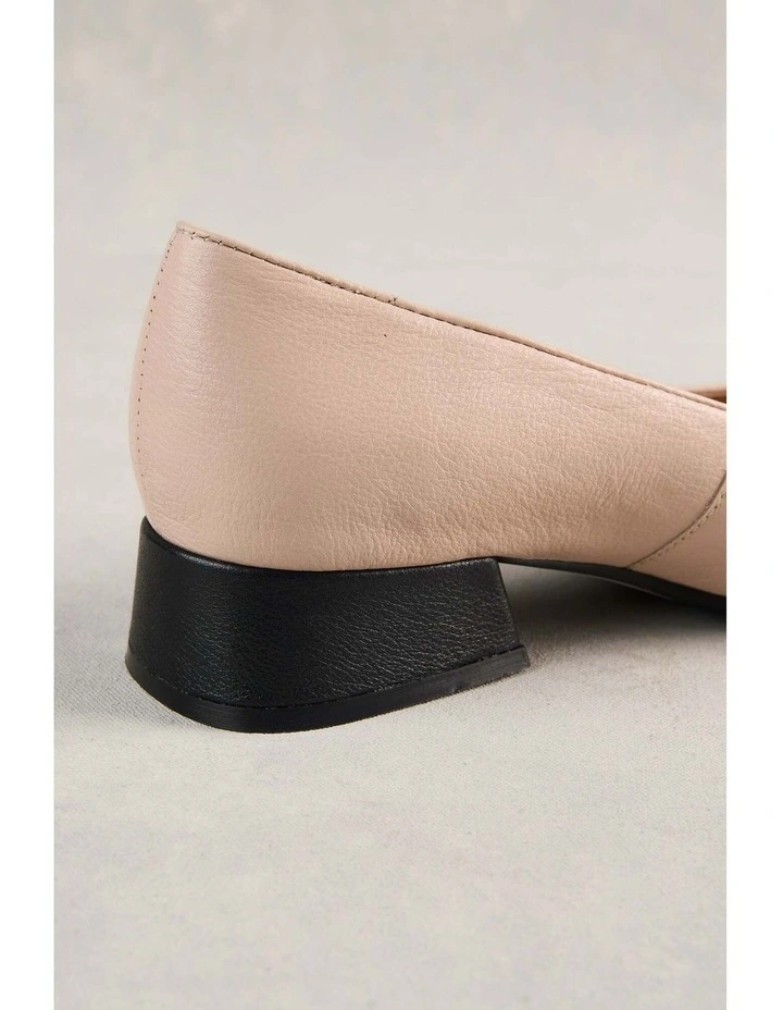 Joelle Two Tone Ballet - Nude & Black image 5