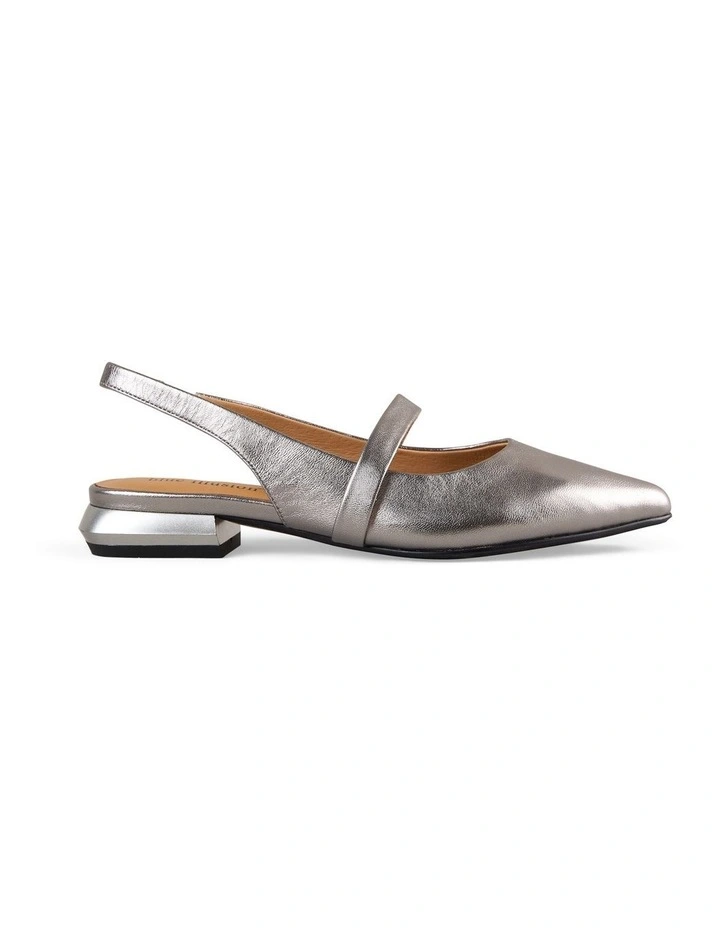 Elisa Pointed Flat - Metallic image 2