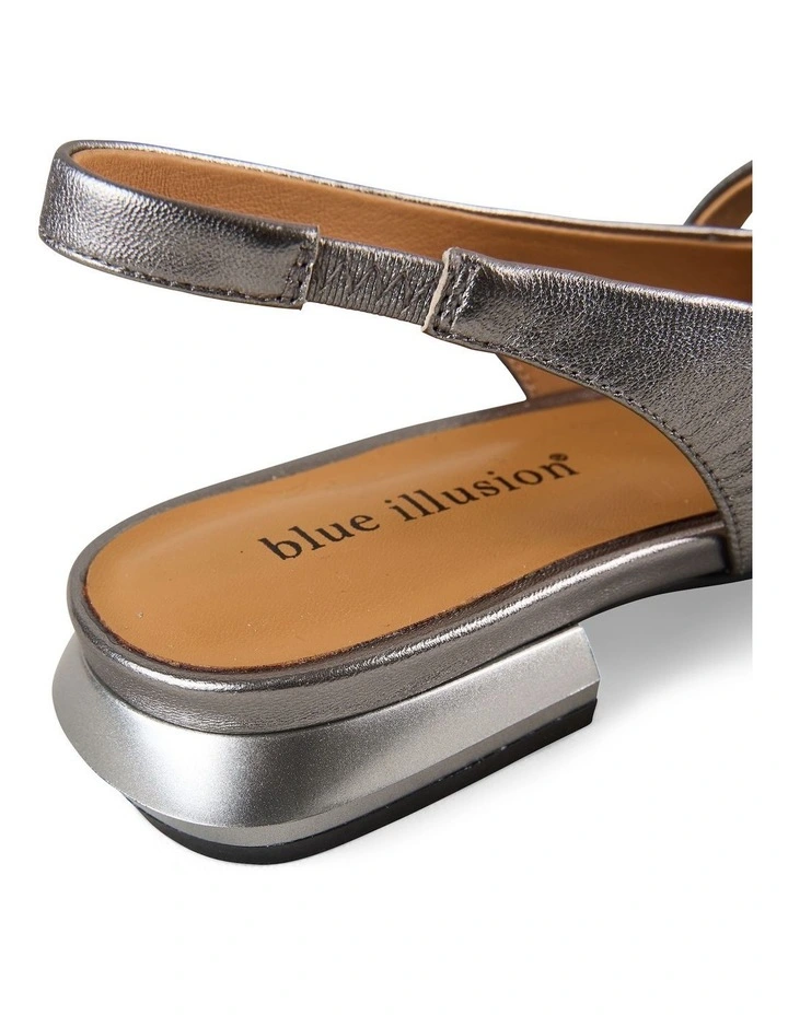 Elisa Pointed Flat - Metallic image 3