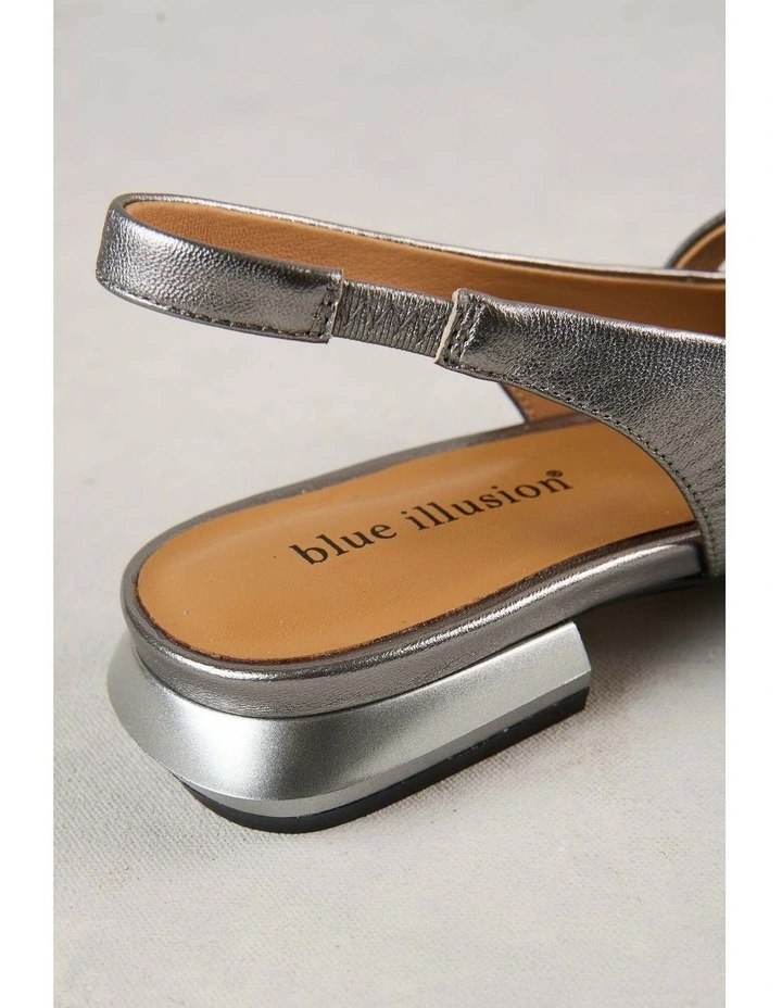 Elisa Pointed Flat - Metallic image 5