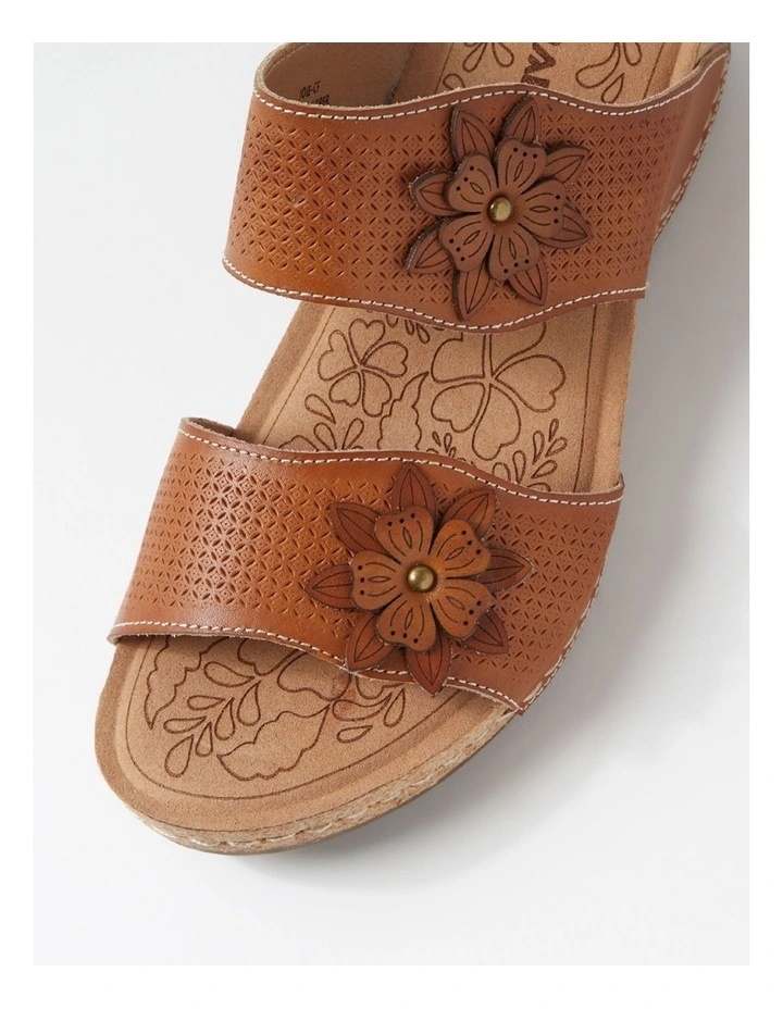 Joie Tan Leather Sandals image 4