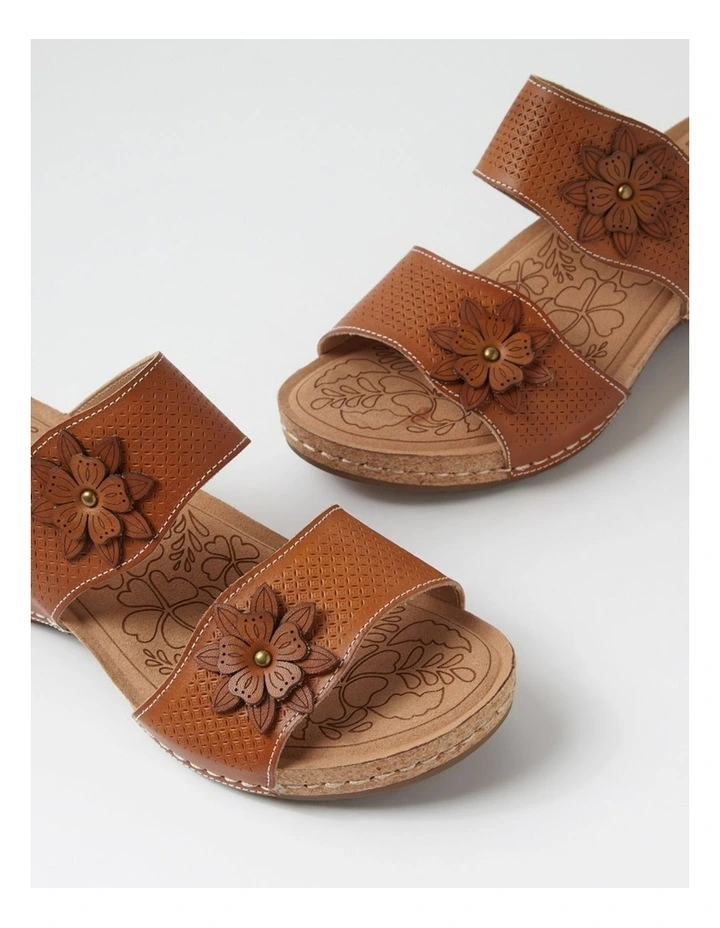 Joie Tan Leather Sandals image 5