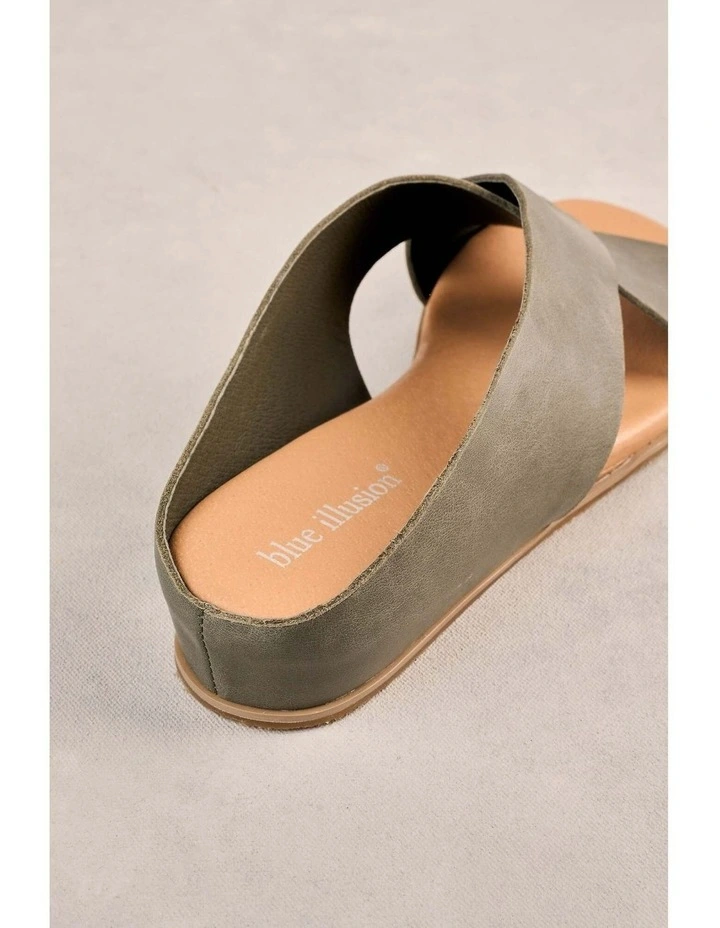 Harli Sandal - Olive image 4