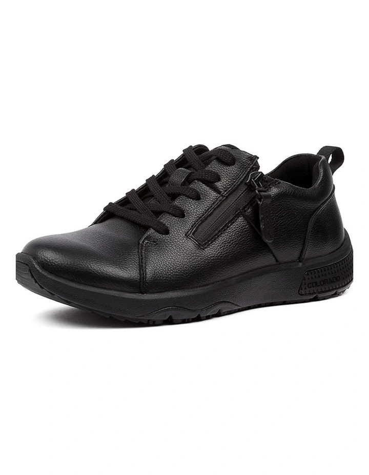 Decker Black Leather image 2