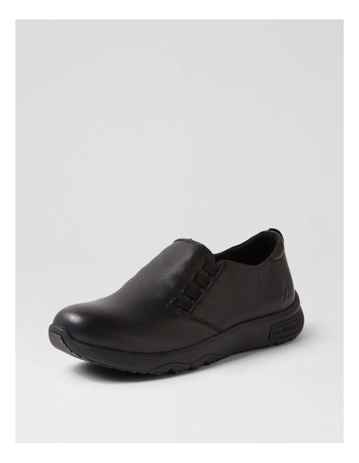 Dirina Black Leather Sneakers image 2
