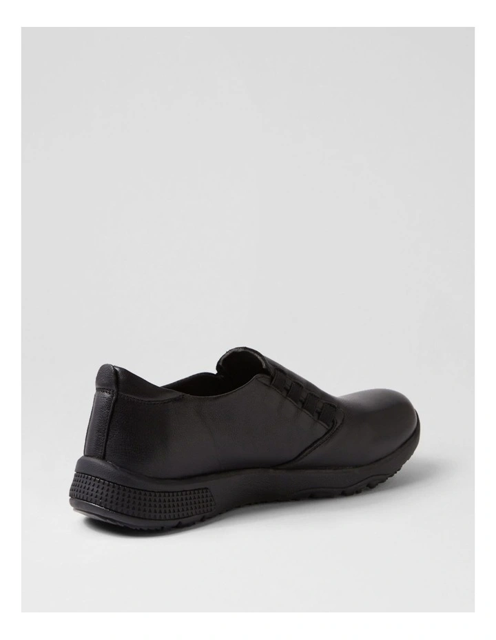 Dirina Black Leather Sneakers image 3